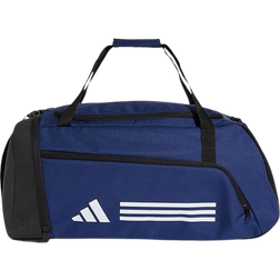 adidas Training Essentials 3 Stripes Duffel Bag Medium - Dark Blue/White