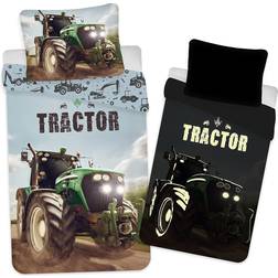 Licens Junior Glow in the Dark Tractor Bedding Set 100x140cm