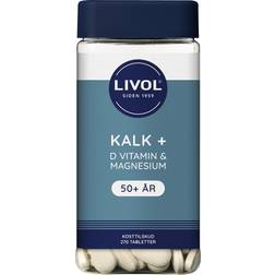 Livol Calcium + Vitamin D + Magnesium 270 st
