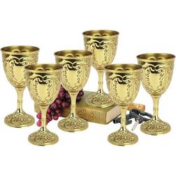 Design Toscano The King's Royal Chalice Embossed Wine Glass 23.7cl 6pcs
