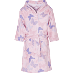 Playshoes Kid's Fleece Bathrobe - Butterflies (340126)