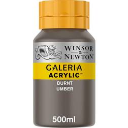 Winsor & Newton Galeria Acrylic Burnt Umber 500ml