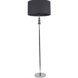 ValueLights Stacked Ball Light Grey Floor Lamp 145cm