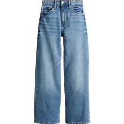 H&M Flicka Wide Leg Jeans - Denim Blå (1165482016)