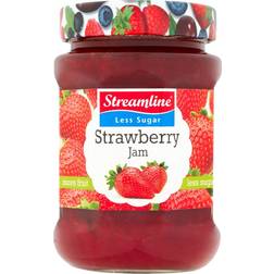 Streamline Less Sugar Strawberry Jam 340g 1pack