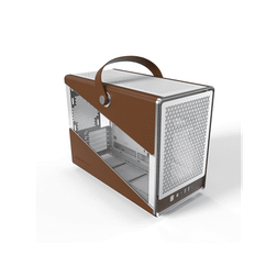 Montech Heritage White Tempered Glass Case