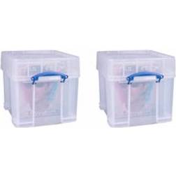 Really Useful 35 Litre XL Pack of 2 Storage Box