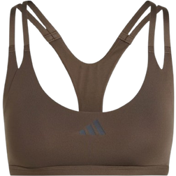 adidas Aeroimpact Luxe Training Light-Support Bra - Shadow Olive