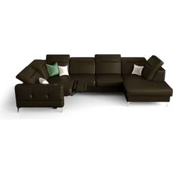 Komfortmøbler Mali Max II Relax Læder Hjørnesofa - Venstre L-10 Sofa 350cm
