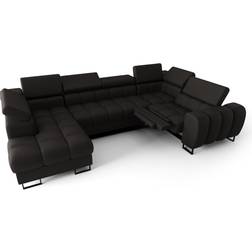 Komfortmøbler Asper Max II Relax Læder Hjørnesofa - Højre K-22 Sofa 350cm