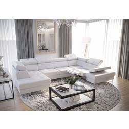 Komfortmøbler Galakse Max II Relax Læder Hjørnesofa - Højre L-1 Sofa 350cm