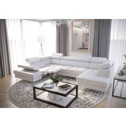 Komfortmøbler Galakse Max II Relax Læder Hjørnesofa - Venstre L-1 Sofa 350cm