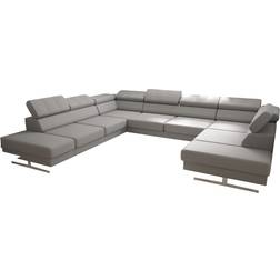Komfortmøbler Empire Max I Læder Hjørnesofa - Højre U-19 Sofa 350cm