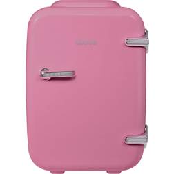 Abode 0.14 L Mini Fridge Silver, Pink