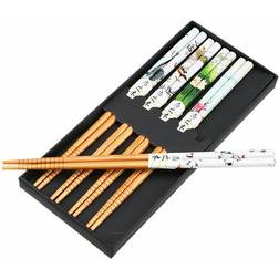 Stargadgets Bamboo Sushi Noodles Spisepind 16cm 5stk
