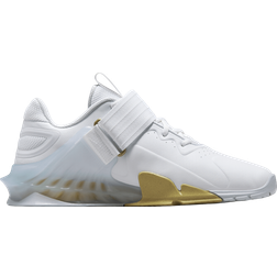 Nike Savaleos - White/Wolf Grey/Metallic Gold