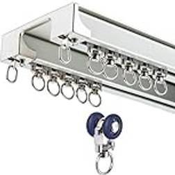 HJXGQJM Aluminium Tak Gardin Spår 2 m 79 Tum