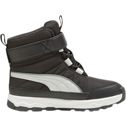 Puma Kid's Evolve Puretex Boots - Black/Ash Grey/White