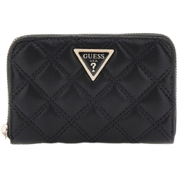 Guess Giully Quilted Wallet - Black