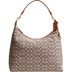 Coach Juliet Shoulder Bag 38 In Signature Textile Jacquard - Brass/Cocoa Burnished Amber