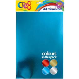 Cre8 A4 Mirror Cards 29.7x21cm 200g 10 sheets