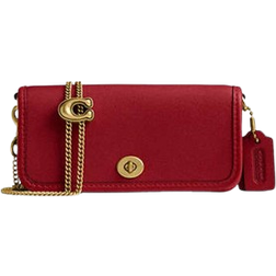 Coach Dinky Bag 14 - Brass/Ruby