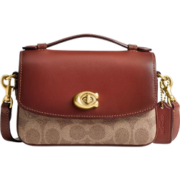 Coach Cassie Umhängetasche 17 aus Signature-Canvas