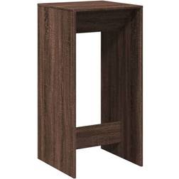vidaXL 854424 Brown Oak Barbord 50x51cm