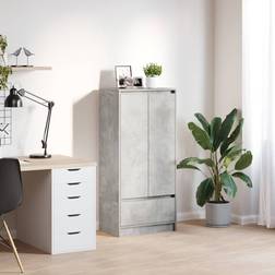 vidaXL Skab Med Skuffe 55.5 x 34 x 119.5 cm Opbevaringsskab