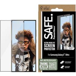 SAFE. by PanzerGlass Ultra Wide Fit with Aligner Screen Protector for Galaxy S25 Ultra Transparent