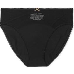 Victoria's Secret Stretch Cotton Brief Knickers - Black