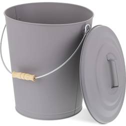 Relaxdays Ash Bucket with Lid 24L