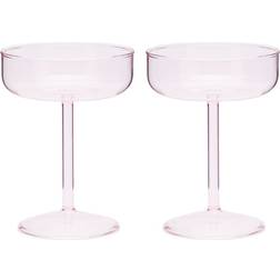 Hay Tint Coupe Champagne Glass 2pcs