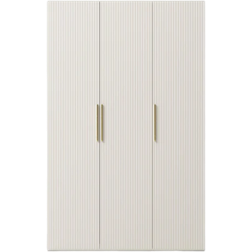 Westwing Collection Simone Wood/Light Beige Garderob 150x236cm