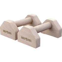 Gorilla Sports Push Up Bars Trä