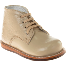Josmo Baby's First Walk Training Shoes - Beige Patent Ostrich