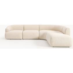 Westwing Collection Sofia Light Beige Sofa 319cm 4 Seater