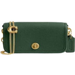 Coach Dinky Bag 14 - Brass/Hunter Green