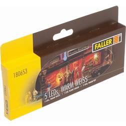 Faller Modélisme Eclairage 5 LED blanches chaudes
