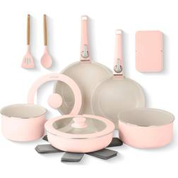 Gotham Steel - Cookware Set with lid 18 Parts