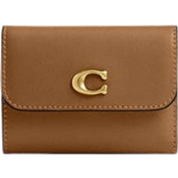 Coach Essential Card Holder Wallet - Brass/Honey Brown