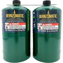 Bernzomatic Camping Gas Cylinder 453g 2-pack