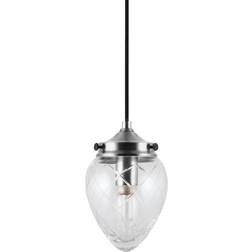 Globen Lighting Juni Steel/Clear Pendel ∅ 11cm