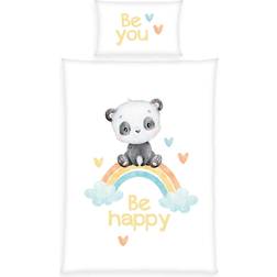 Herding Lenzuola Di Flanella Con Panda 100 x 135 cm 39.4x53.1"