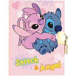 CRYSTAL ART Disney Stitch & Angel Diamond Diary Kit