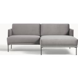 Westwing Collection Fluente Grey Sofa 195cm 2 Seater