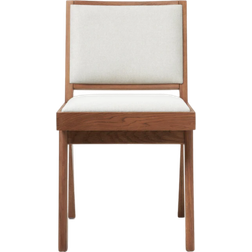Westwing Collection Sissi Dark Wood/Cream White Köksstol 85cm