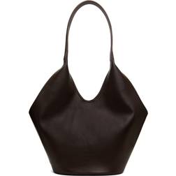 Aesther Ekme Phantom Bucket Tote - Dark Chocolate