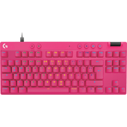 Logitech G Pro X TKL Rapid Gaming-tangentbord Rosa