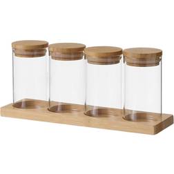 Tray with Köksbehållare 4st 0.22L